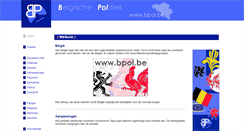 Desktop Screenshot of bpol.be